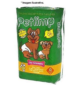 Fralda Descartável Petlimp para Cães tamanho G
