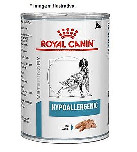 Ração Ùmida Royal Canin Lata Canine Veterinary Diet Hypoallergenic  - 400g