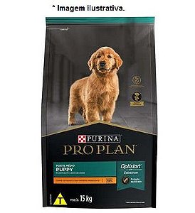 Ração Pro Plan para Cães Puppy Porte Médio 15kg