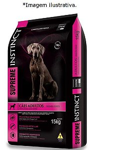 Ração Supreme Instinct Cães Adultos Raças Grandes 15kg