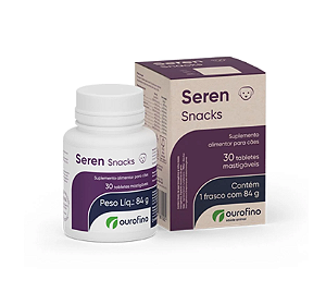 Seren Snacks - 30 Tabletes mastigáveis  84g