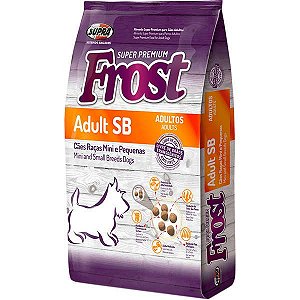 Ração Super Premium Frost para Cães Adultos de Raças Mini e  Pequenas 10,1kg