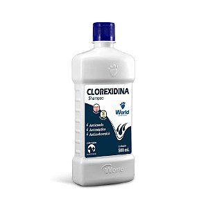 Shampoo e Condicionador Clorexidina 500ml (Cães e Gatos)