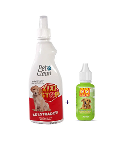 Pipi Pode+Não Pode(XIXI STOP)Pipi Stop 500ml+Pipi Certo 30ml