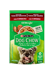 Sachê Dog Chow Cordeiro Todos os Tamanhos 100gr