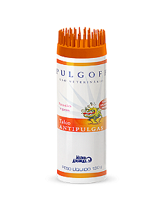 Pulgoff Talco Antipulgas 130gr  (Cães e Gatos)