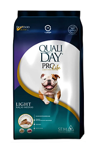Ração Qualiday ProLife Cães Adultos Raças Médias light