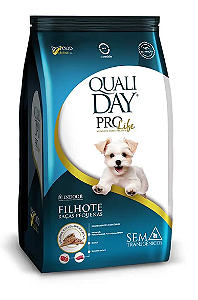 Ração Qualiday ProLife Cães Filhotes Raças Pequenas