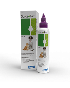 Surosolve (limpeza auricular) 125ml  Cães e gatos