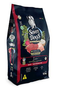 Ração Seven Dogs Adultos Raças Pequenas e Mini Carne e Frango