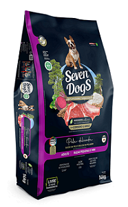 Ração Seven Dogs Adultos Raças Pequenas e Mini Cordeiro