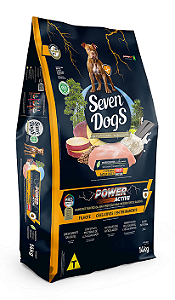 Ração Seven Dogs Filhotes Power Active Frango e Batata-doce