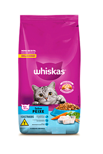 Ração Whiskas Gatos Adultos Castrados Peixe