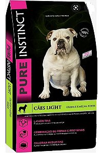 Ração Cães Adultos Supreme Instinct Light Raças Médias e Grandes 15kg