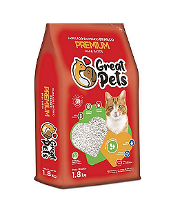 Granulado Higiênico Great Pets Diatomita Premium