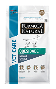 Ração Fórmula Natural Vet Care Cães Obesidade Portes Médio e Grande