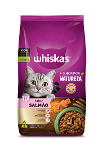 Ração Whiskas Gatos Adultos Melhor Por Natureza Salmão