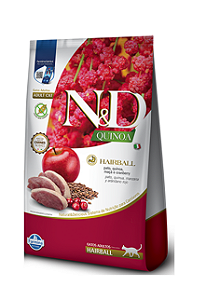 Ração N&D Quinoa Gatos Adultos HairBall 1,5kg