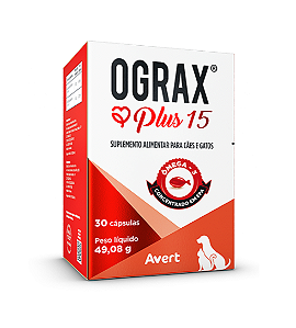 Ograx Plus 15 - 30 cápsulas