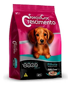 Ração Special Croc Dog Filhotes Carne 15kg