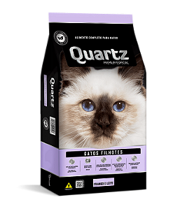 Quartz Gatos Filhotes Frango