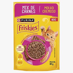 Sachê Friskies Mix De Carnes 80gr