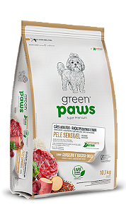 Ração Green Paws Cães Adultos Raças Pequenas e Mini Cordeiro e Batata Doce (Pele Sensível)