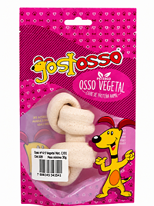 Osso Nó Natural Vegetal Gostosso 5/6 com 01 unid. (aprox. 12 centímetros )