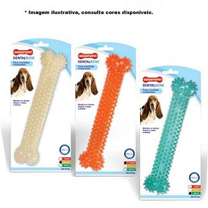 Brinquedo para Cães Dental Bone OdontoPet Osso até 22kg - Menta