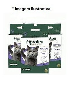 Antipulgas Fiprolex Gatos de 0,5 mL 3 unidades