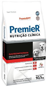 Premier Nutrição Clínica Gastrointestinal Cães Médios e Grandes 10,1 kg