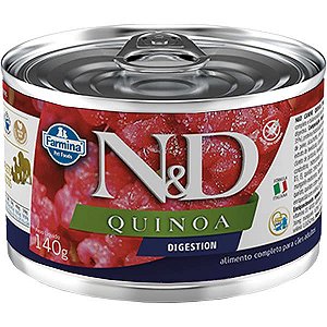 Lata N&D Quinoa Digestion Cães 140gr