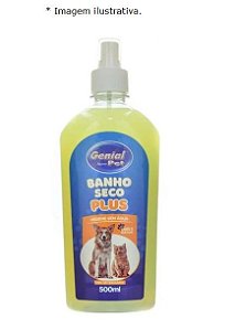 Banho Seco Para Cães e Gatos Genial Pet  - 500ml