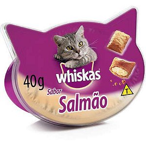 Petisco Whiskas Temptations Salmão para Gatos Adultos 40g