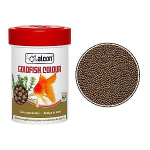 Ração para peixes Alcon Goldfish Color 100g