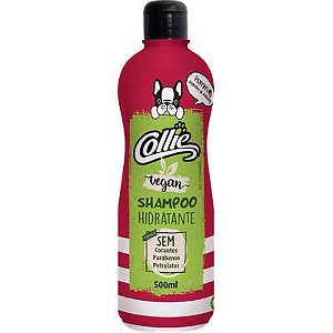 Shampoo Hidratante Para Cães e Gatos Collie Vegan Cheirinho de Morango 500 ml