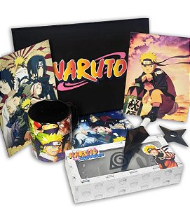 Kit Naruto MDF com 8 Itens
