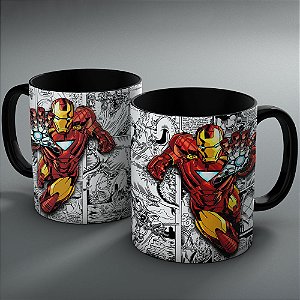 Caneca Iron Man - Comic