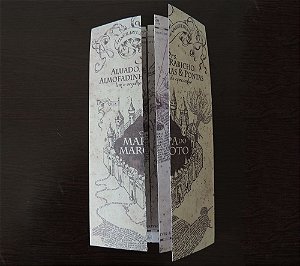 Mapa do Maroto Harry Potter 90 cm