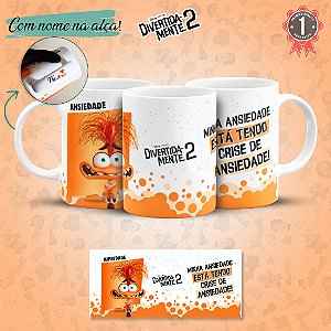 Caneca personalizada Divertidamente com frase