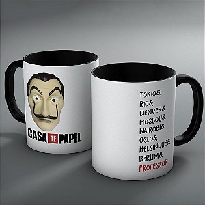 Caneca La Casa de Papel - Máscara