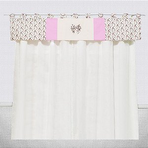 Cortina Para Varao Duplo Boneca Bruna Mega Loja Do Bebe Mega Loja Do Bebe Enxoval Para Bebe Kit Berco Kit Cama Baba Cortina E Roupinhas