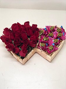 Coração Rosas e Sonho de Valsa