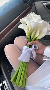 Buquê de Noiva Copo de Leite