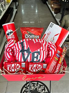 Cesta Love & Snacks