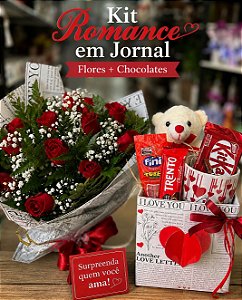 Kit Romance em Jornal