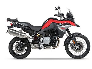 SUPORTE BAÚ CENTRAL BMW F 750 E 850 GS COM BAGAGEIRO ORIGINAL DE ALUMÍNIO