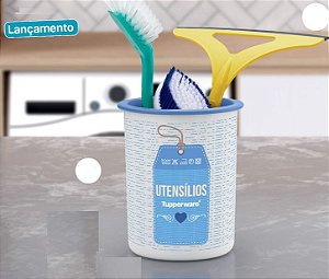 TUPPERWARE PORTA UTENSÍLIOS REDONDO TAG  LAVANDERIA