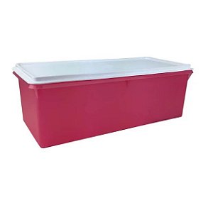 Tupperware Mega Caixa 6 litros Rosa