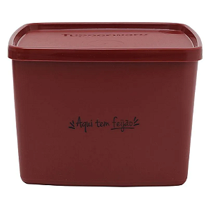 Tupperware Jeitoso Aqui Tem Feijão 800 ml